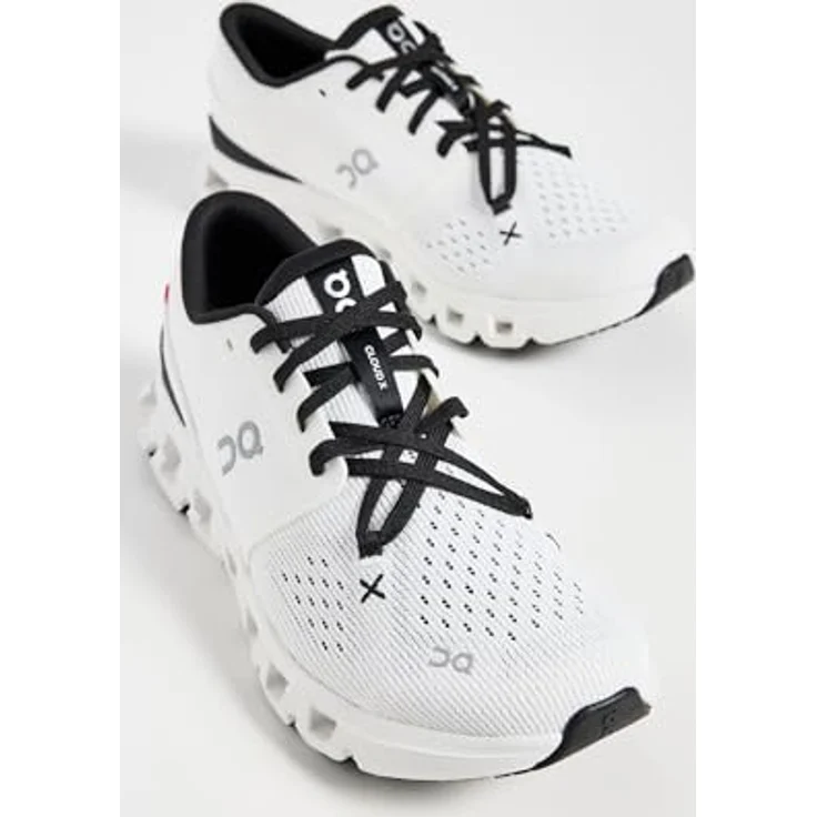 ON Cloud X 4 Damen Laufschuhe, leichte Allround-Laufschuhe mit CloudTec®-Dämpfung, weiss, EU 42 – Bild 5