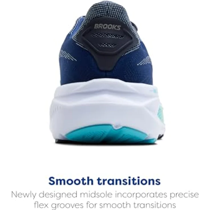 Brooks Ghost 17, Laufschuhe für Damen mit atmungsaktivem Obermaterial und optimaler Dämpfung, schwarz – Bild 3