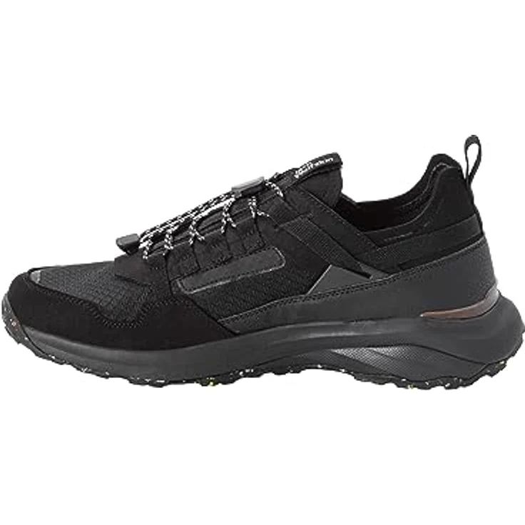 Jack Wolfskin Dromoventure Athletic Low M, Herren Wanderschuhe, schwarz, mit dämpfender EVA-Mittelsohle und griffiger Gummisohle – Bild 3