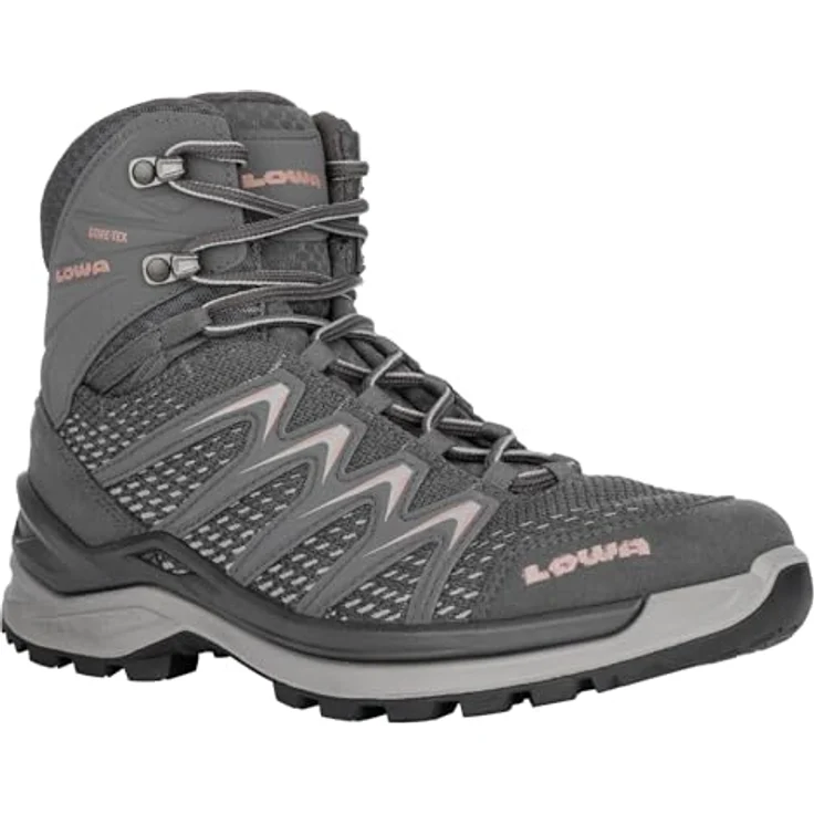 Lowa Innox Pro GTX Mid 321703, Damen Outdoorschuhe für jedes Gelände, grau – Bild 4