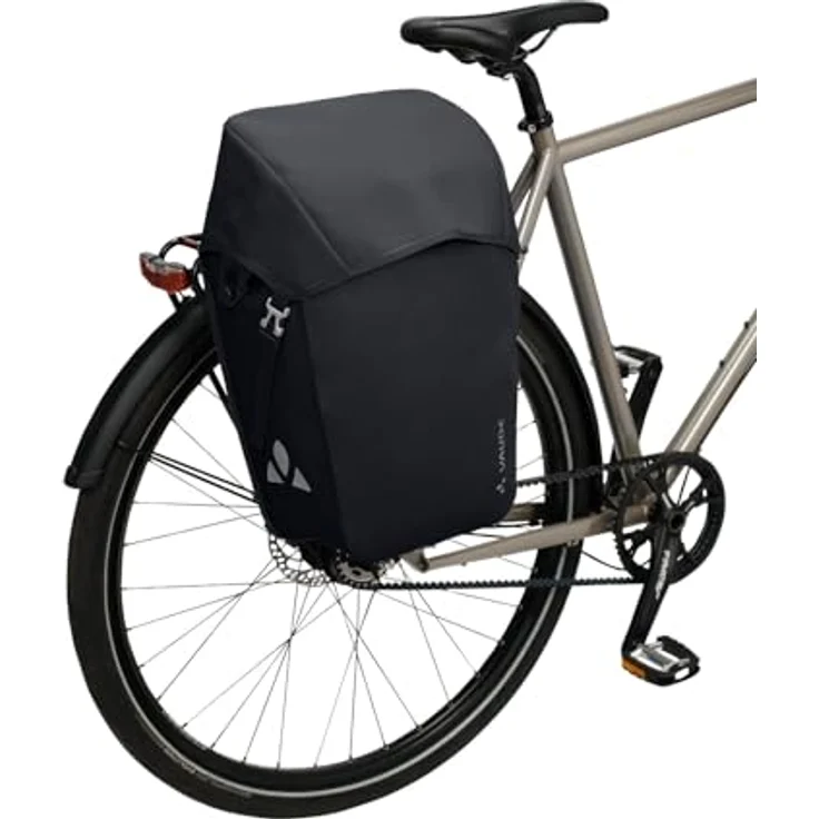 VAUDE Comyou Pro, wasserdichte Hinterradtasche für Fahrräder, modern und in Deutschland hergestellt, mit Reflexlogo – Bild 5