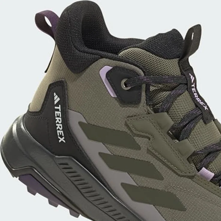 adidas TERREX ANYLANDER MID RAIN.RDY WANDERSCHUH, halbhoher Hikingschuh mit dämpfender Zwischensohle und Traxion Außensohle, strapazierfähig und wasserabweisend – Bild 6
