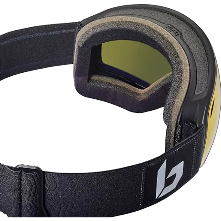 Bollé Eco Torus M, Skibrille mit torischer Doppellinse, Anti-Beschlag- und Kratzschutz, umweltfreundlicher Rahmen, schwarz – Bild 2