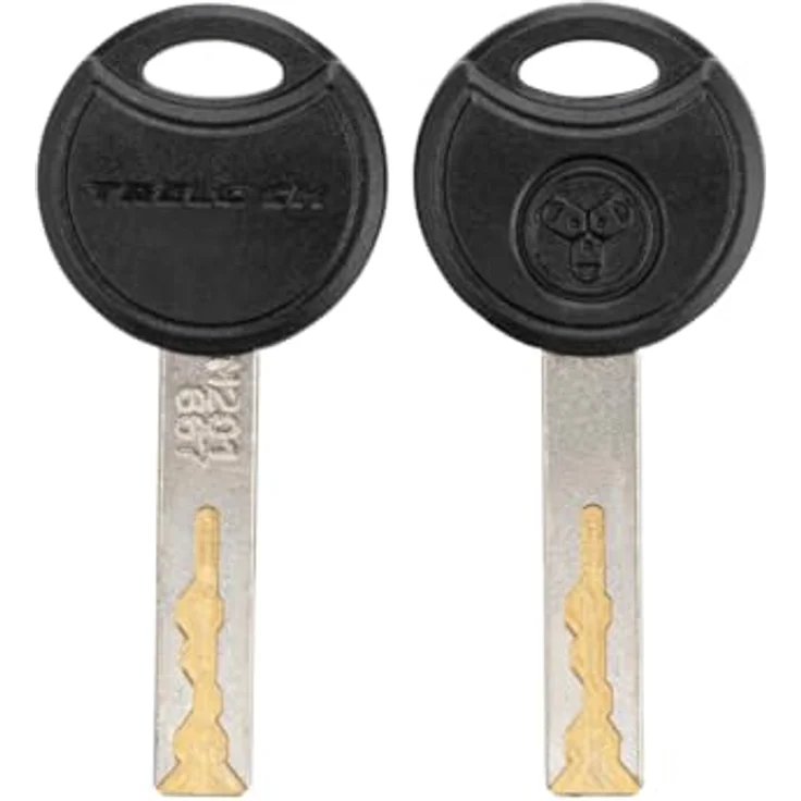 Trelock FS 380 TRIGO, Veloschloss 100 cm, Sicherheitsstufe 9, schwarz, mit IN-X-Schließzylinder und korrosionsfestem, gummiertem Schutz – Bild 7