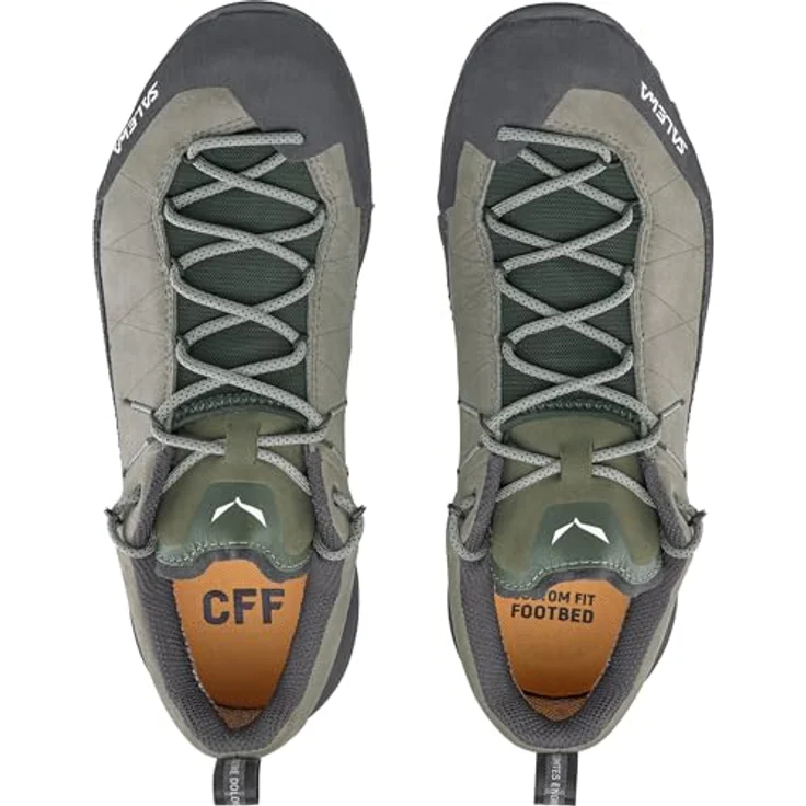 Salewa Wildfire Leather 2 GORE-TEX, Damen Wanderschuhe mit 360°-Rand und POMOCA® Außensohle, grau, Größe 39 – Bild 6