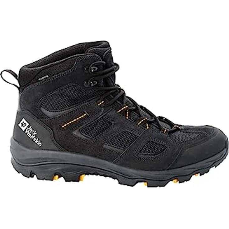 Jack Wolfskin Vojo 3 Texapore, Herren Wanderschuhe, wasserdicht, Schwarz, Größe 45 – Bild 1