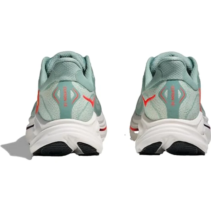 HOKA Clifton 10 Herren Laufschuhe, grün, neutrale Allround-Laufschuhe mit atmungsaktivem Mesh-Obermaterial, Sprengung 8 mm, EU 45 1/3 – Bild 6