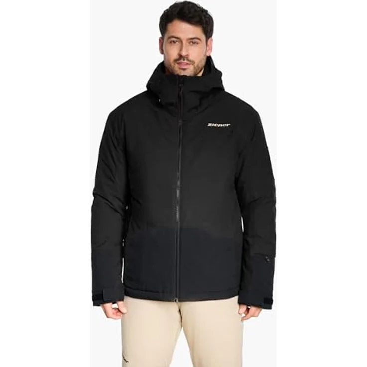 ZIENER Taraino-Z, Herren Skijacke mit ZIENER AQUASHIELD® Membran, atmungsaktiv, wasser- und winddicht, grau – Bild 3
