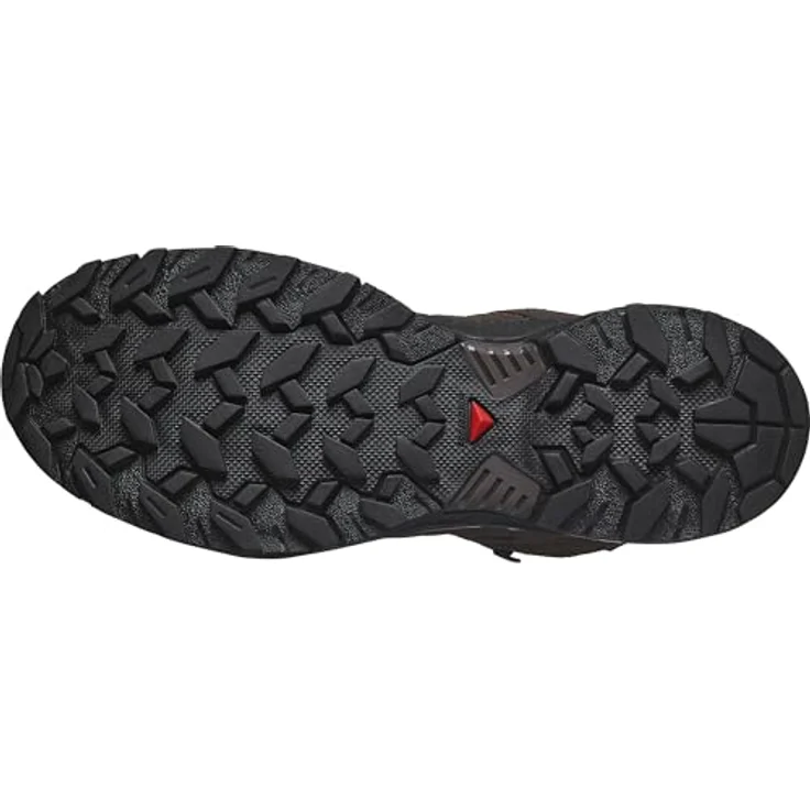 Salomon X ULTRA 360 Leather Mid GTX, Herren Wanderschuhe mit GORE-TEX, braun, EU 42 2/3 UK 8.5 – Bild 6