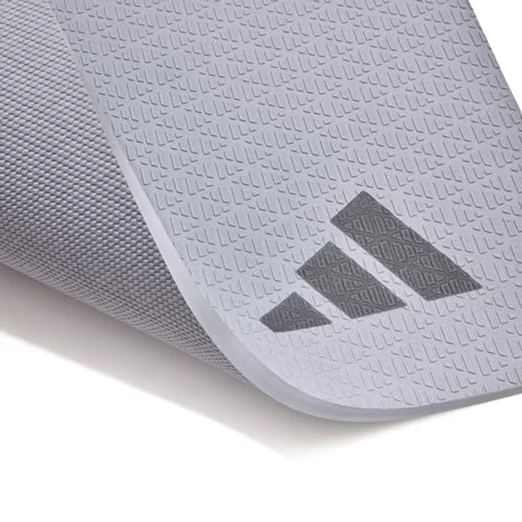 adidas Yogamatte 10 mm, rutschfeste Yogamatte aus 50 % recycelten Materialien, 183 x 61 cm – Bild 9