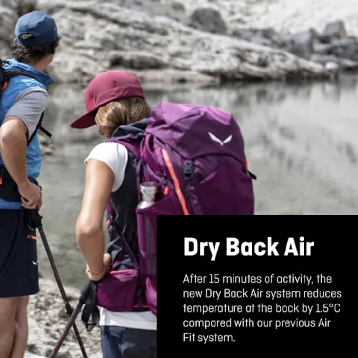 Salewa Alp Trainer 20L Rucksack, 55 cm, schwarz, 100% Polyamid, ideal für Wanderungen – Bild 6