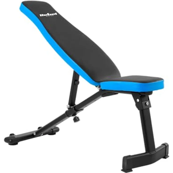 Rebel Active RBA-2001, verstellbare Schrägbank mit 170 kg Tragkraft und individuell anpassbaren Beinrollen
