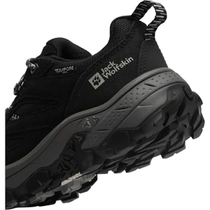 Jack Wolfskin Women's Vojo Tour Texapore Low, Wasserdichte Wanderschuhe für Damen, Schwarz, Größe 42.5 – Bild 5