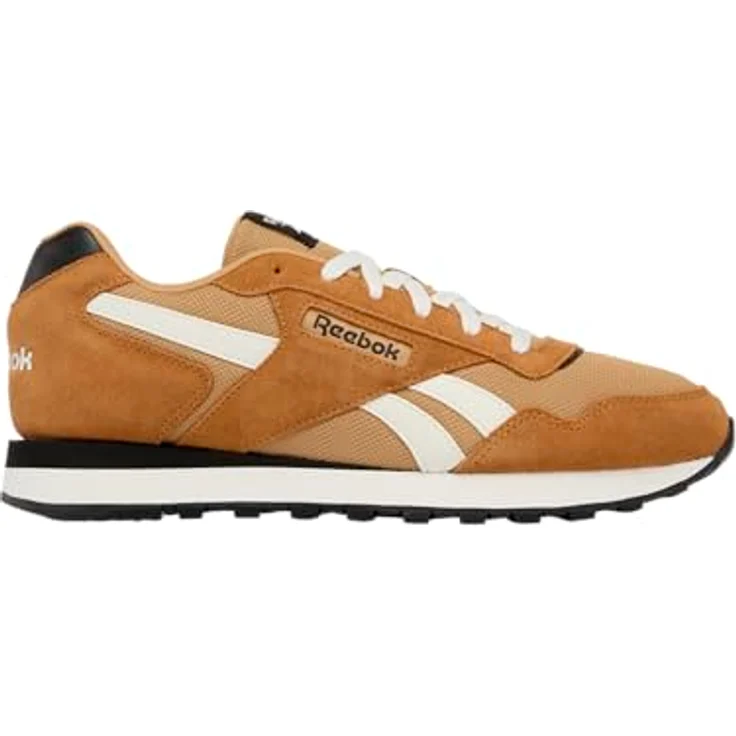 Reebok Glide Unisex Sport Sneaker mit modernem Komfort, Farbe Brown/Camel/Chalk – Bild 2