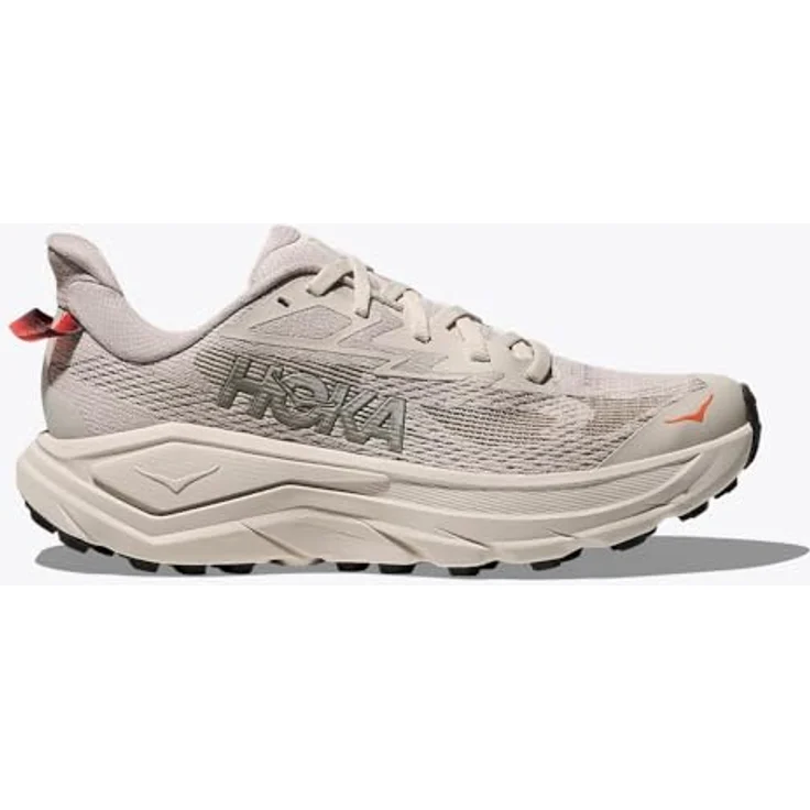 Hoka WIP 0001168717-SPH, Trailrunningschuhe für Normalpronierer, STUCCO/ASPHALT, Größe 37 1/3, atmungsaktives Obermaterial, dämpfende EVA-Zwischensohle, abriebfeste Laufsohle mit 4 mm Stollen – Bild 6
