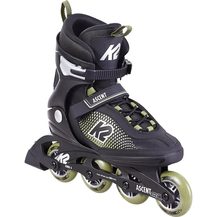 K2 Ascent 80 M Design Design 11, Inline Skates (44.5) in schwarz – Bild 1