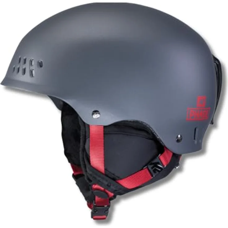 K2 Phase PRO Herren Skihelm/Snowboardhelm, Gunmetal, Größe M, Hartschale, Active Matrix Venting, K2Dialed Fit System, Baseline Audio System