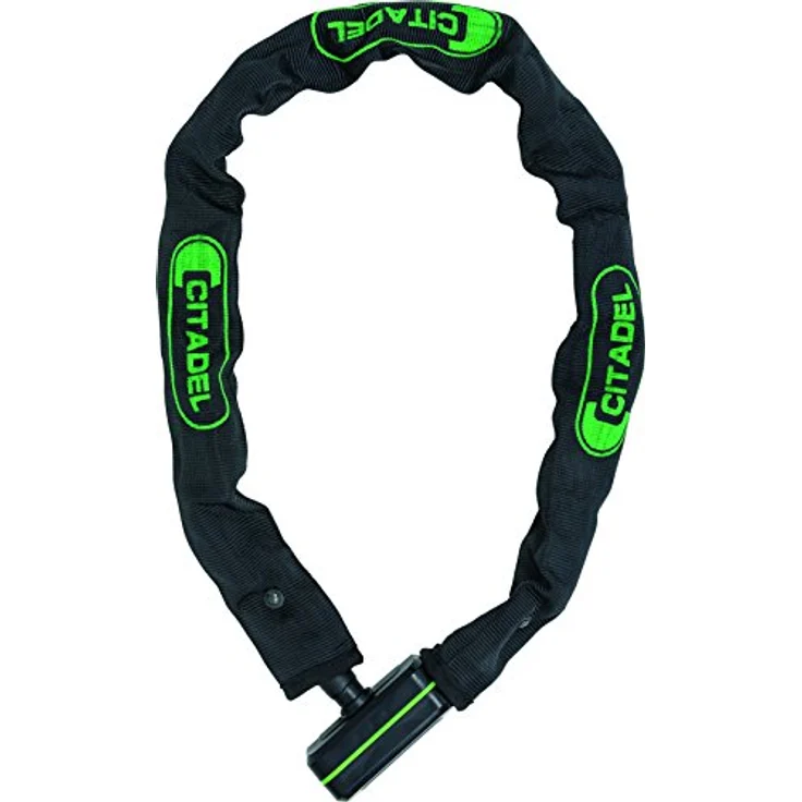 Abus CCH 85/8/K CITADEL Kettenschloss, 85 cm, aus gehärtetem Stahl, schwarz – Bild 2