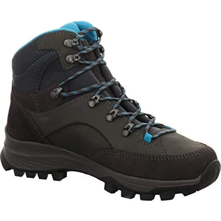 Hanwag BANKS LADY GTX, robuste Wanderschuhe mit GORE-TEX, grau, Größe 40.5 – Bild 2