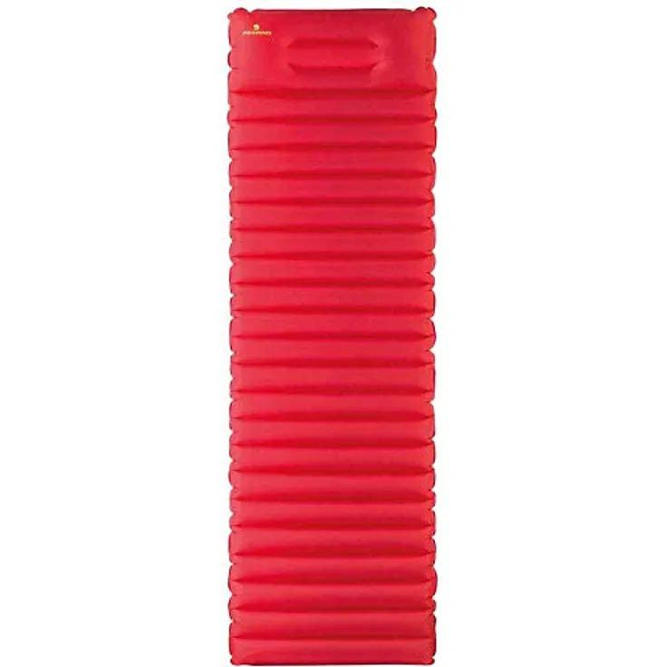 Ferrino Swift Lite, aufblasbare Isomatte mit 8,5 cm Dicke, 185 cm Länge, 60 cm Breite, rot, 550 g leicht