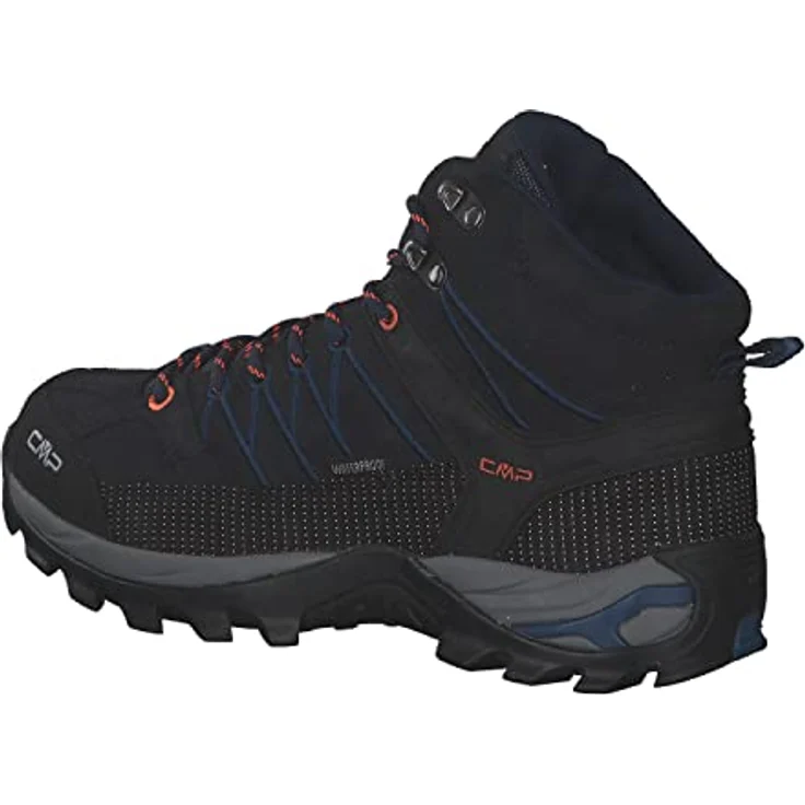 CMP RIGEL MID TREKKING SHOES WP, wasserdichte Wanderschuhe mit FullOn GRIP-Sohle und EVA-Dämpfung – Bild 3