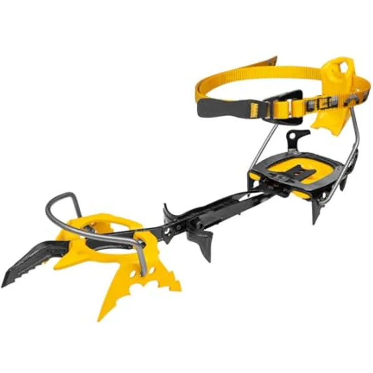 Grivel G20 Plus Cramp-O-Matic EVO, Technische Steigeisen für steiles Eis, 860 g, Mono-Punkt, RAG20P.Come
