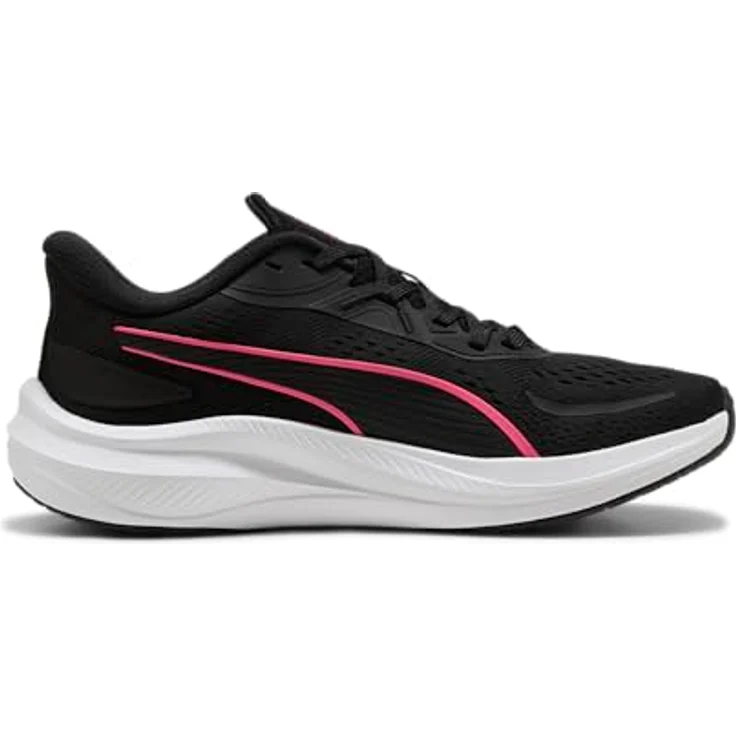 PUMA Skyrocket Lite 2 Unisex Straßen-Laufschuh mit ultraleichter PUMALITE Dämpfung, SOFTFOAM+ Innensohle und FIT PLUS Schnürsystem, Black-Pure PINK, 37 – Bild 5