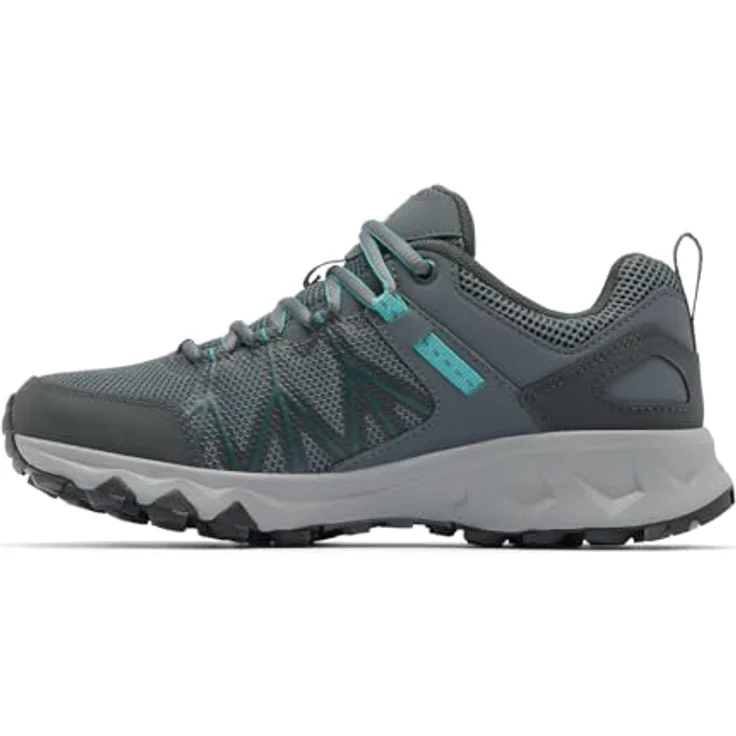 Columbia PEAKFREAK™ II OUTDRY™ Damen Wanderschuhe, wasserdicht mit griffiger Außensohle, Grau (37) – Bild 7