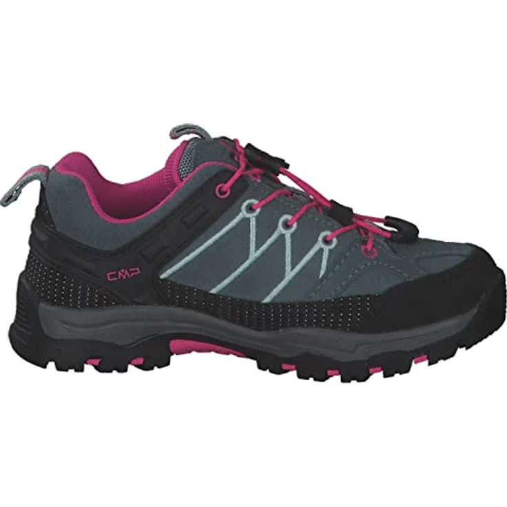 CAMPAGNOLO CMP Kids Rigel Low WP Wanderschuhe, wasserdichtes Wildleder, grün, Größe 28 – Bild 8