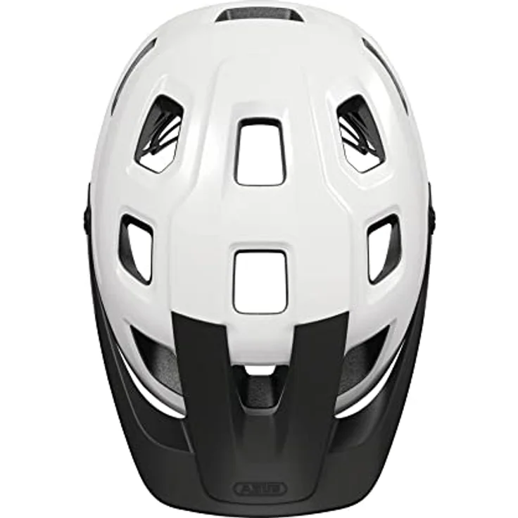 ABUS MTB-Helm MoTrip MIPS, Fahrradhelm mit Aufprallschutz, für Damen und Herren, Weiß Glänzend, Größe S – Bild 4