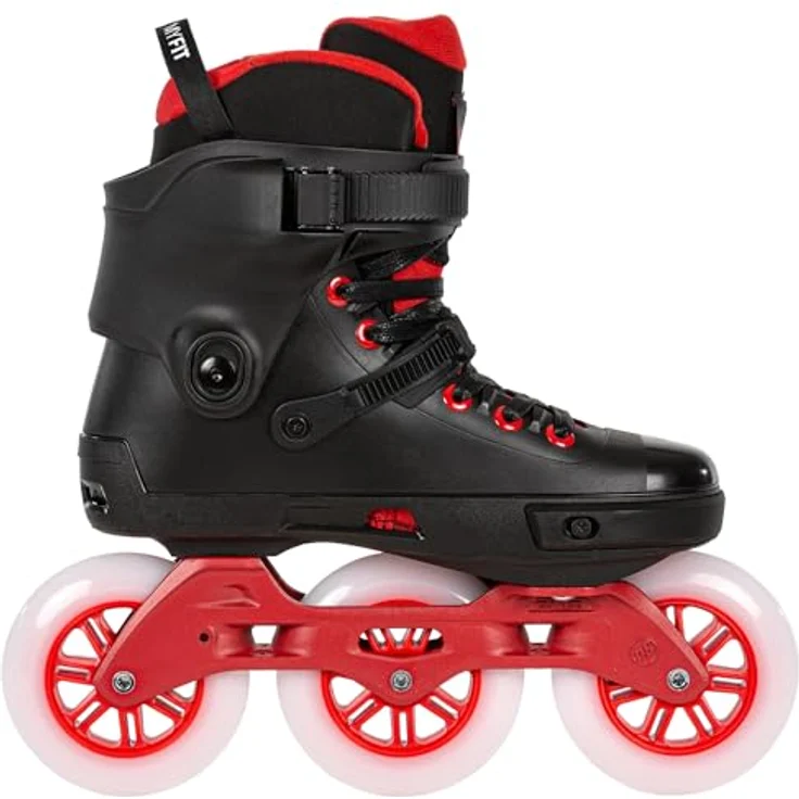 Powerslide NEXT Black Red 110, 3-Rad Inline Skates mit TRINITY-Befestigungssystem und MYFIT Recall Dual-Fit-Fütterung, Größe 39 – Bild 6