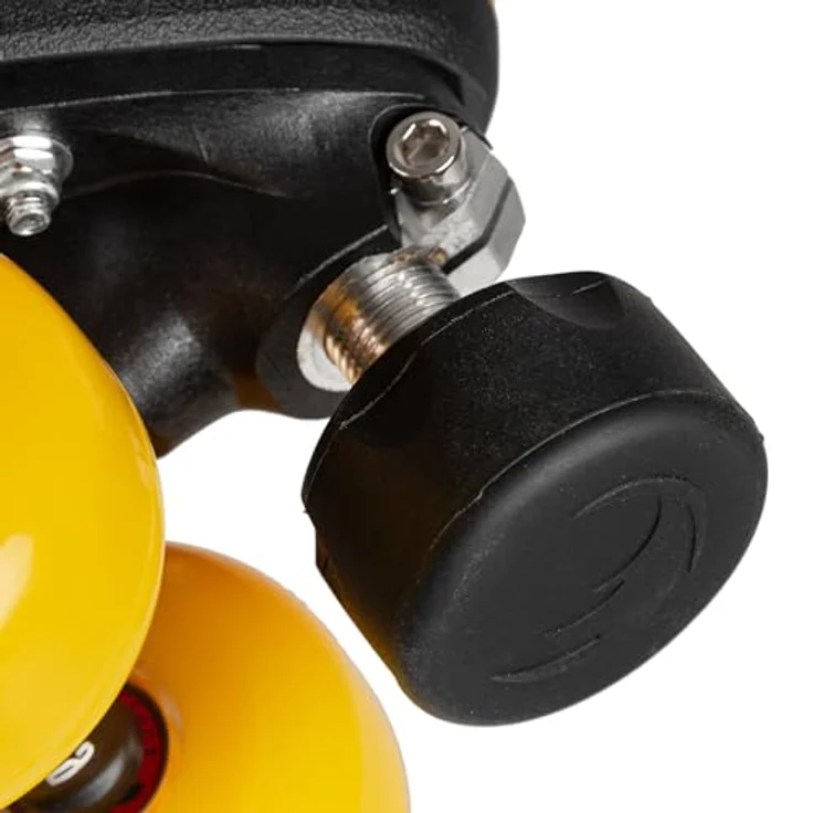 Chaya Rental Damen Rollschuhe, schwarze Rollerskates mit abriebfestem Leder, BSS-Sohle und WICKED ABEC 7 Lagern, Größe 36 – Bild 9