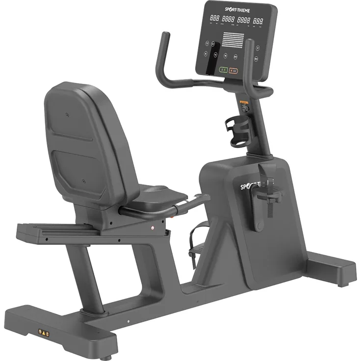 Sport-Thieme Liegeergometer R850, LED-Display 15,6 Zoll, verstellbarer Sitz, tiefer Einstieg, anthrazit