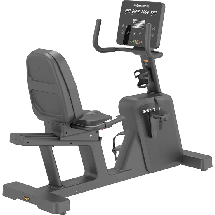 Sport-Thieme Liegeergometer R850, LED-Display 15,6 Zoll, verstellbarer Sitz, tiefer Einstieg, anthrazit
