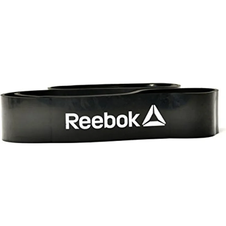 Reebok Power Band - Level 3, schweres Pilates-Band in Schwarz – Bild 3