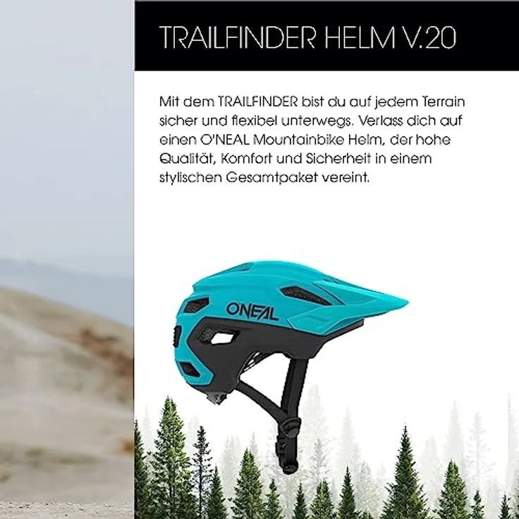Oneal Trailfinder Split - Helm - Blau 59 - 63 cm – Bild 4