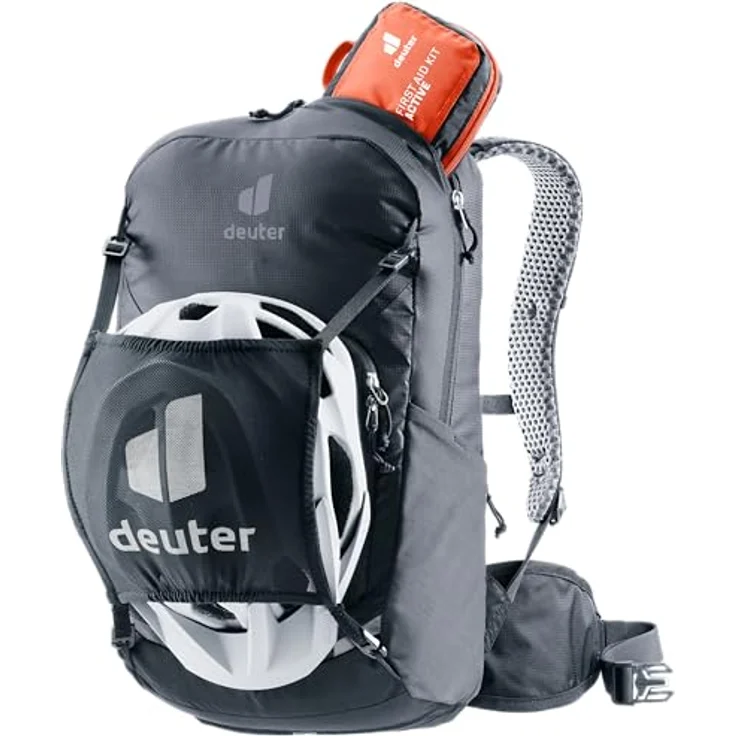 Deuter Bike 20, Wanderrucksack 49 cm, schwarz, 100% Polyester – Bild 8