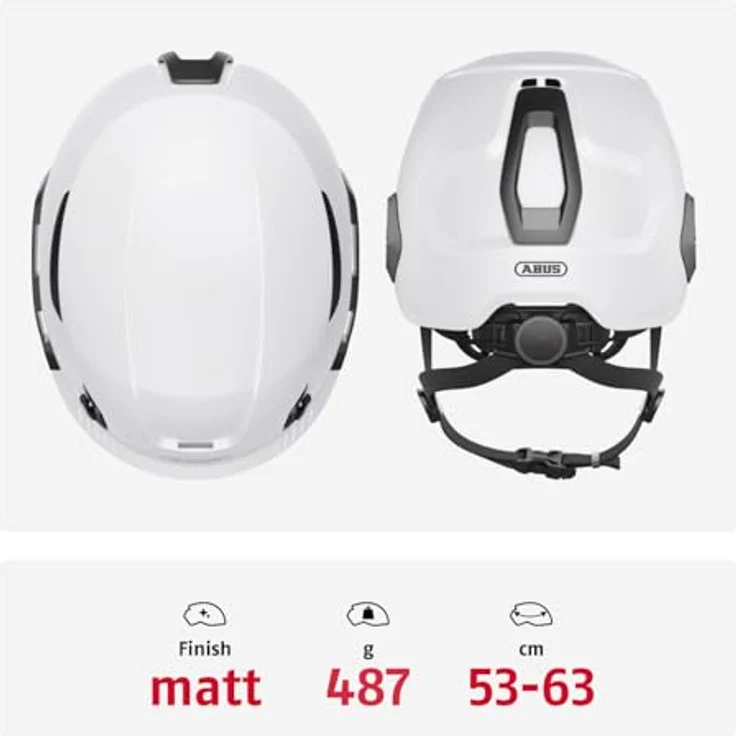 Abus Spector, Kletterhelm für Kopfgrößen 53 - 63 cm, mit robuster ABS-Schale und innovativem Belüftungssystem – Bild 3