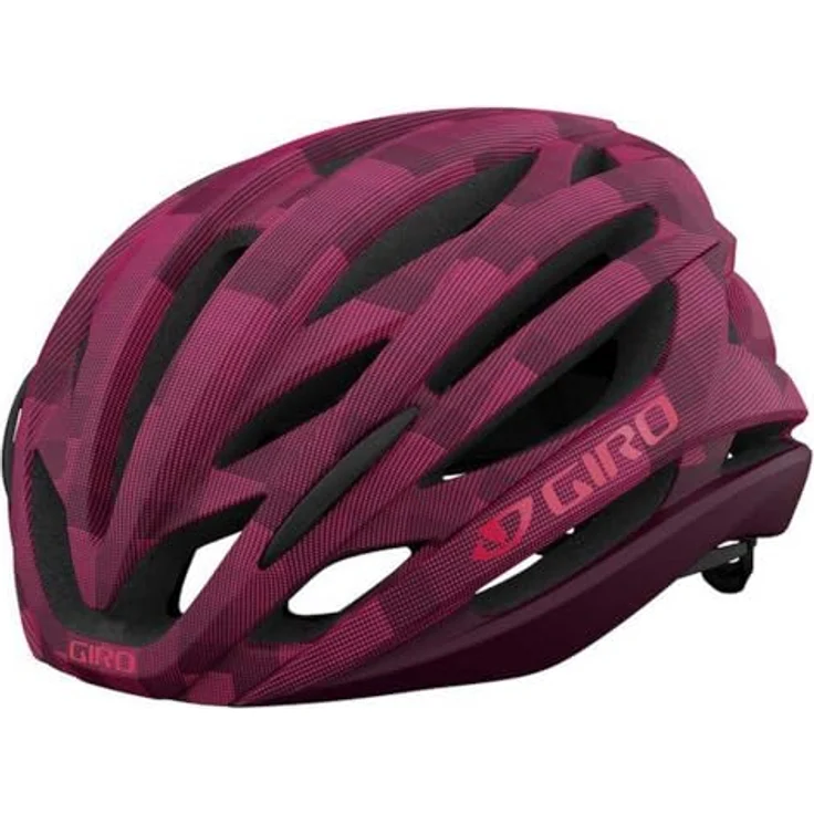 GIRO SYNTAX Mips Helm, Fahrradhelm in matte dark cherry towers, Größe S (51 - 55 cm) mit Roc Loc 5 Air MIPS-System und integriertem Rotationsschutzzusatz – Bild 1