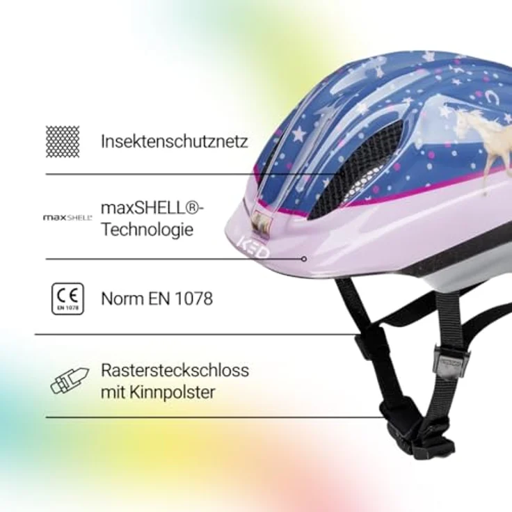 KED Fahrradhelm Meggy II Originals (21/22), Pferdefreunde, M 52-58 cm – Bild 3
