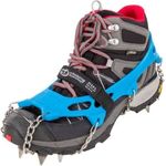 Climbing Technology Ice Traction Steigeisen Plus, kompakt, blau, Größe 41-43 EU, für sicheren Halt auf Schnee und Eis