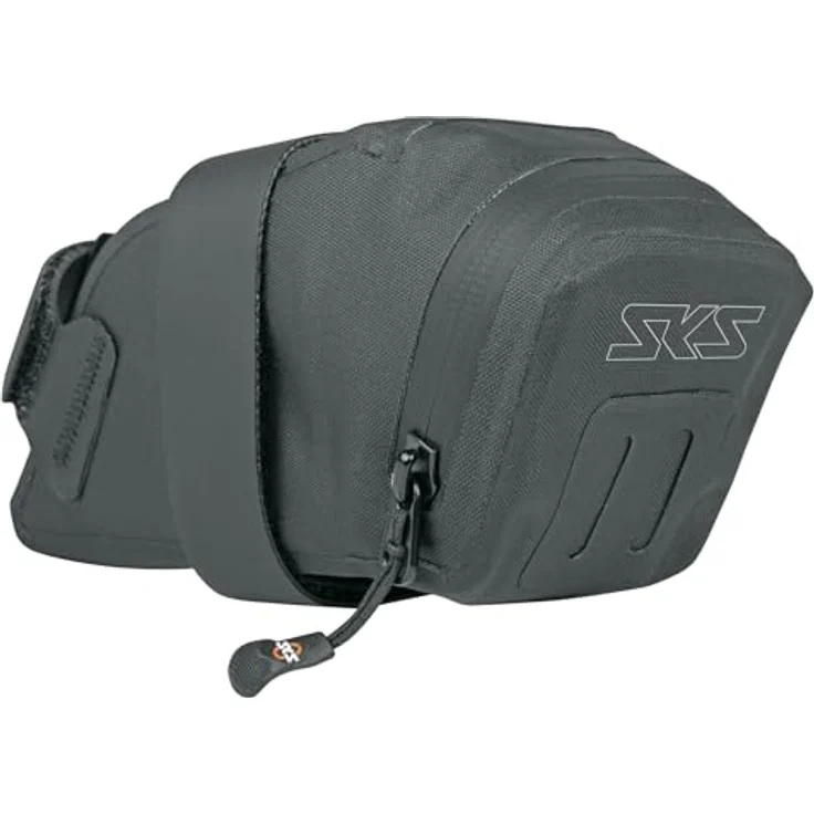 SKS Velotasche Satteltasche mit reflektierenden Elementen, verkürzbaren Klettverschlüssen und Easyzip-Reißverschluss – Bild 2