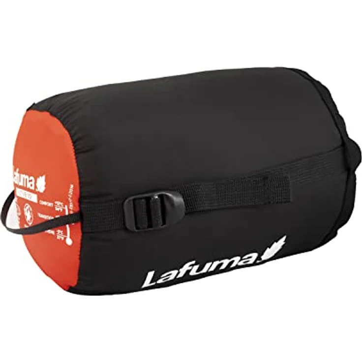 Lafuma Active 10°, Erwachsenenschlafsack mit Kompressionsbeutel, wasserdicht, Komforttemperatur 12°C, orange – Bild 3