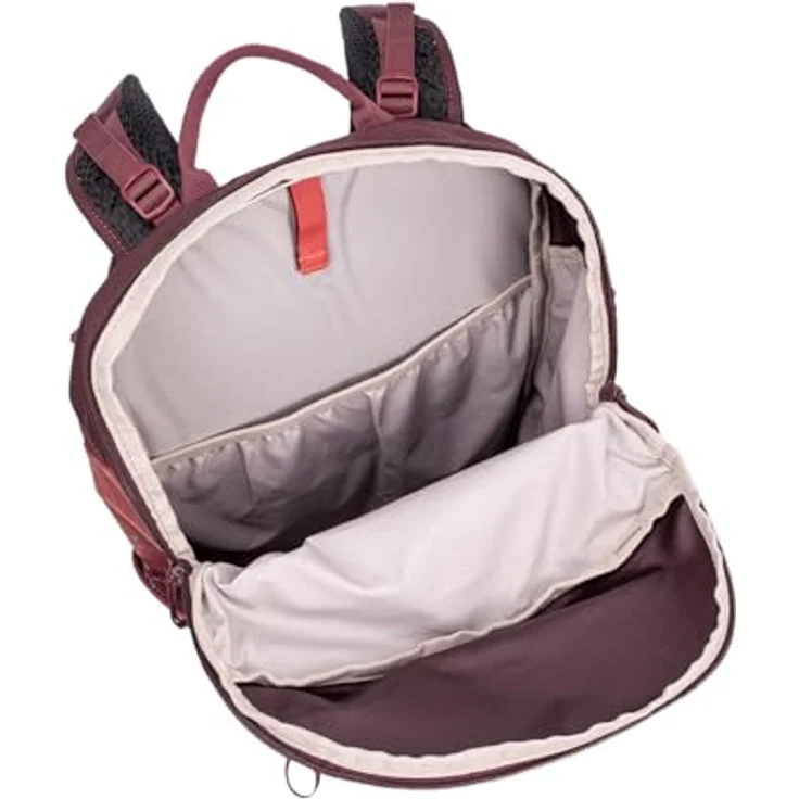 Vaude Agile Wanderrucksack, 48 cm, rot, aus 100% Polyester, kompakt und leicht transportierbar – Bild 4