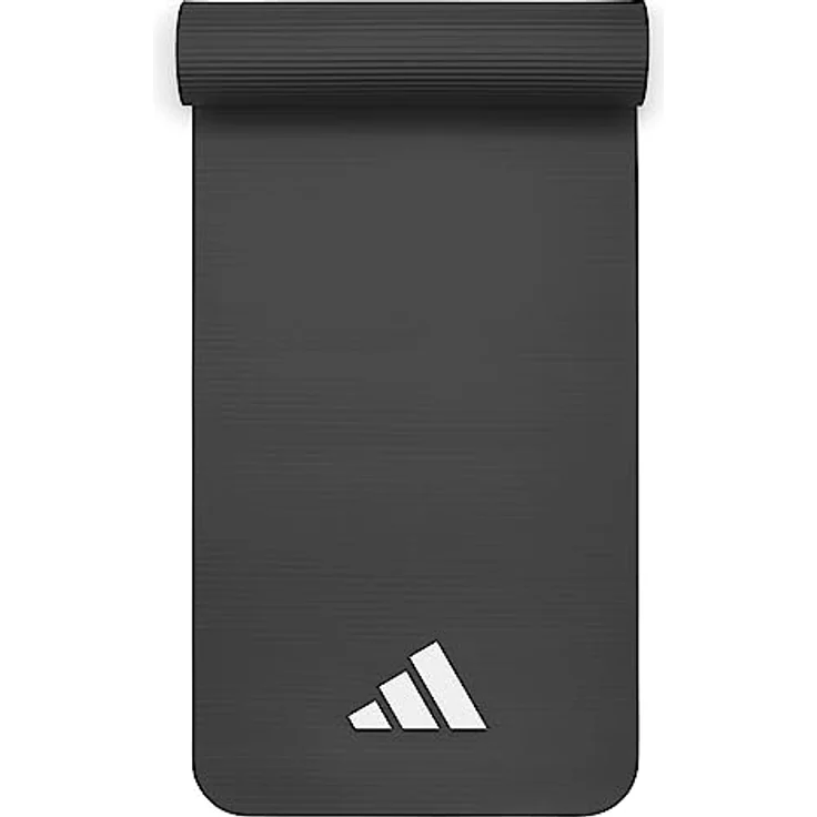 adidas Unisex-Erwachsene Fitnessmatte, Grau, 7mm – Bild 1