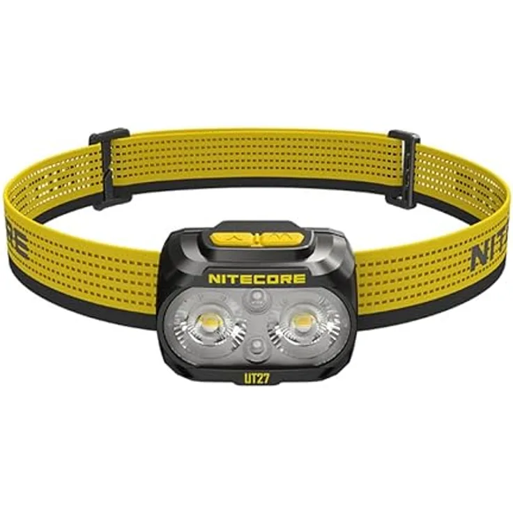 Nitecore UT27 (2024), Dual Power LED-Stirnlampe mit 800 Lumen und hochwertiger Qualität