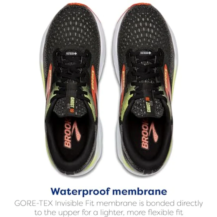 Brooks Ghost 16 GTX, Herren Running Laufschuhe mit wasserfestem GORE-TEX® und dynamischer Dämpfung, Größe 43 EU – Bild 4