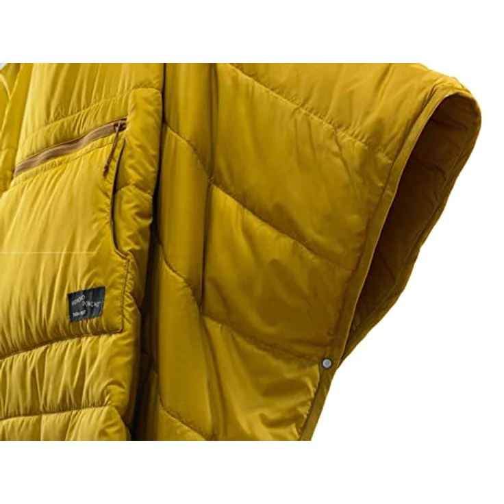 Therm-a-Rest Honcho Poncho, Wasserabweisender Schlafsack (200 cm) mit eraLoft Isolierung und Beuteltasche – Bild 7