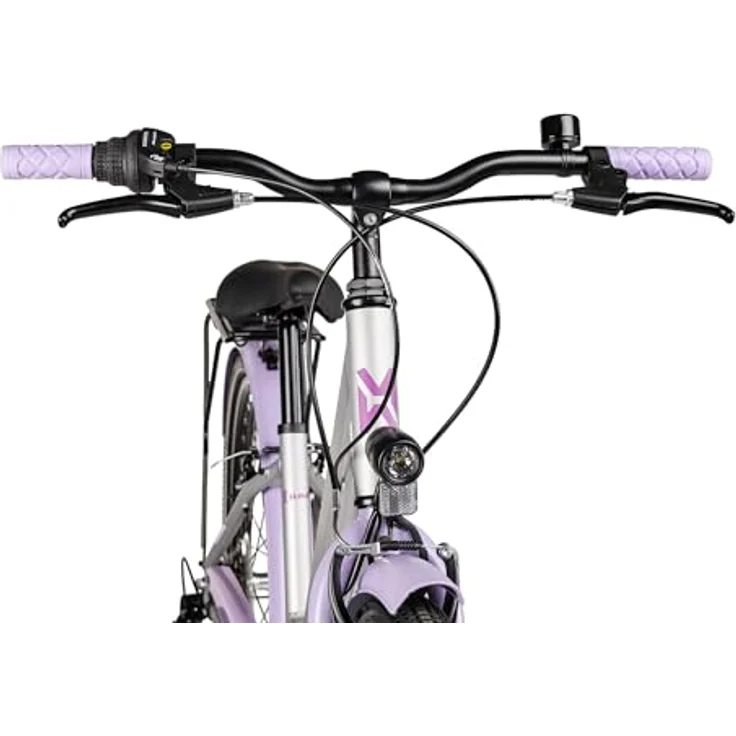 Maxim Kinderfahrrad Maxim Luna 26-7, 7 Gang Shimano Tourney, Kettenschaltung, violett/rosa, Straßen- und Alltagsausstattung – Bild 3