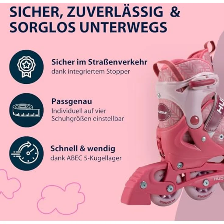 Hudora, Inline Skates, (29, 30, 31, 32) – Bild 5